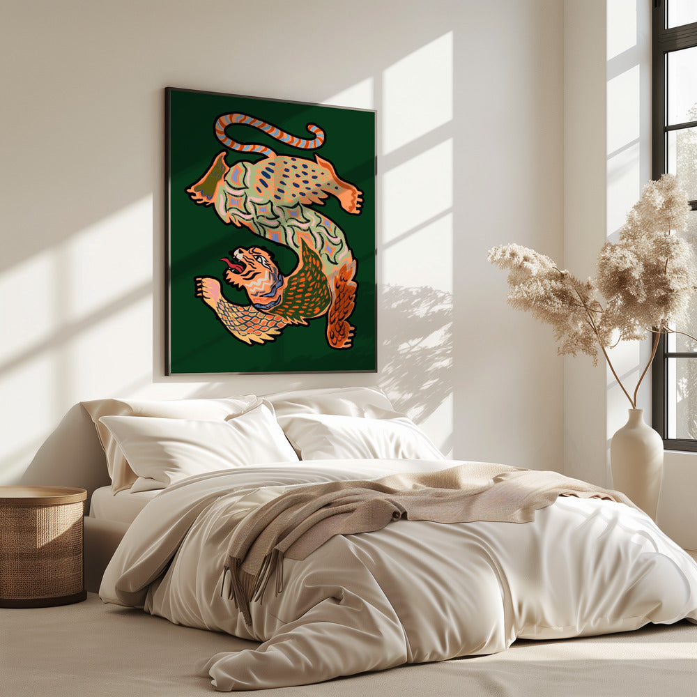 Asiantiger Green | Poster