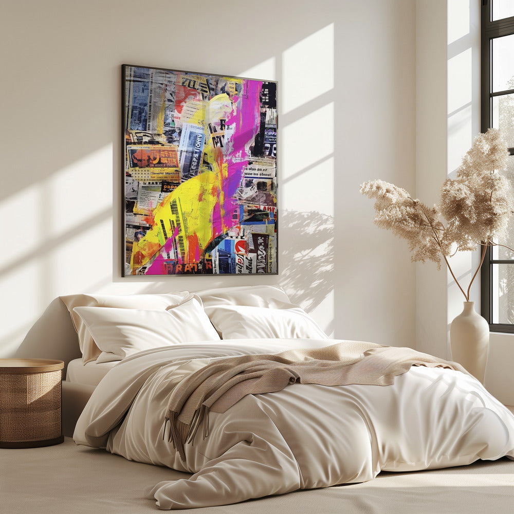 Vivid Urban Layers | Poster