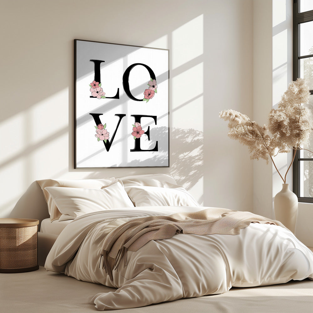 Bloemenliefde Bloei | Poster