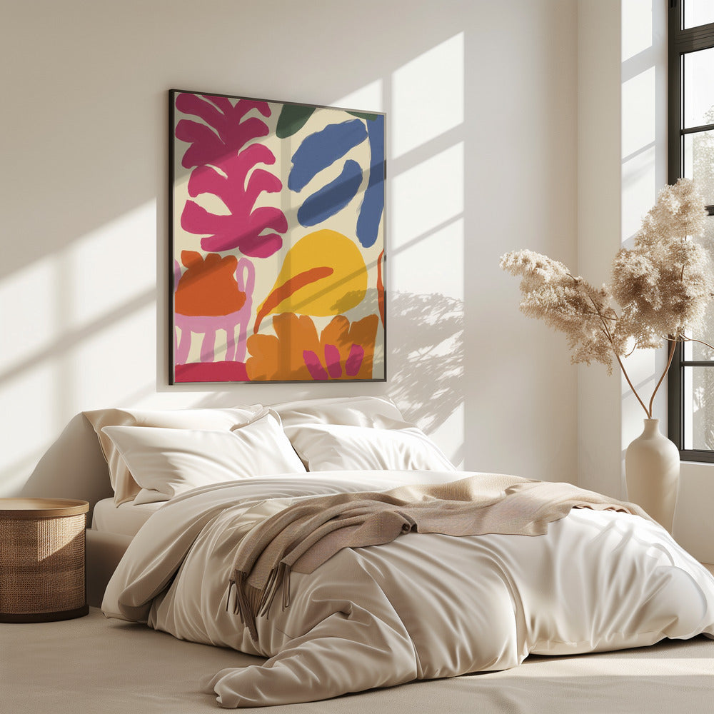 Bold Floral Dance | Poster