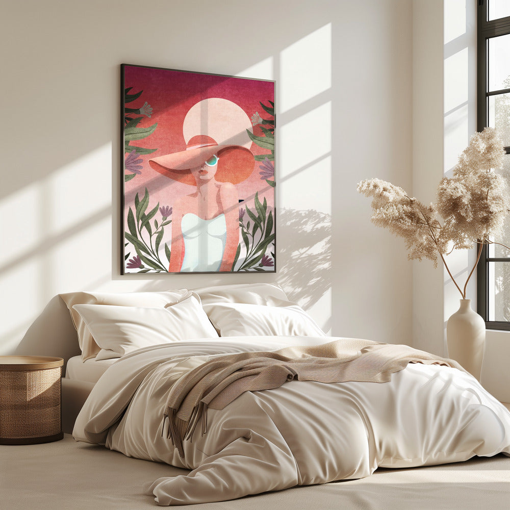 Zomerse elegantie | Poster