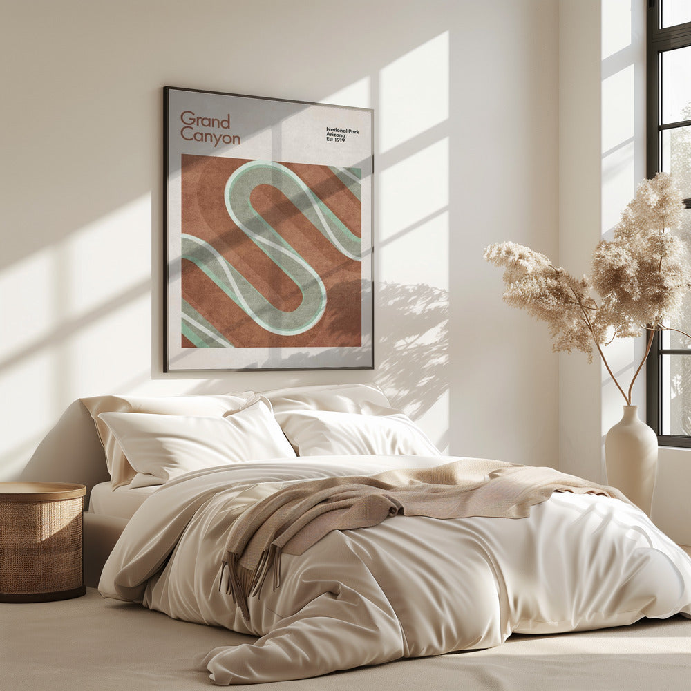 Canyon Wave Flow | Poster