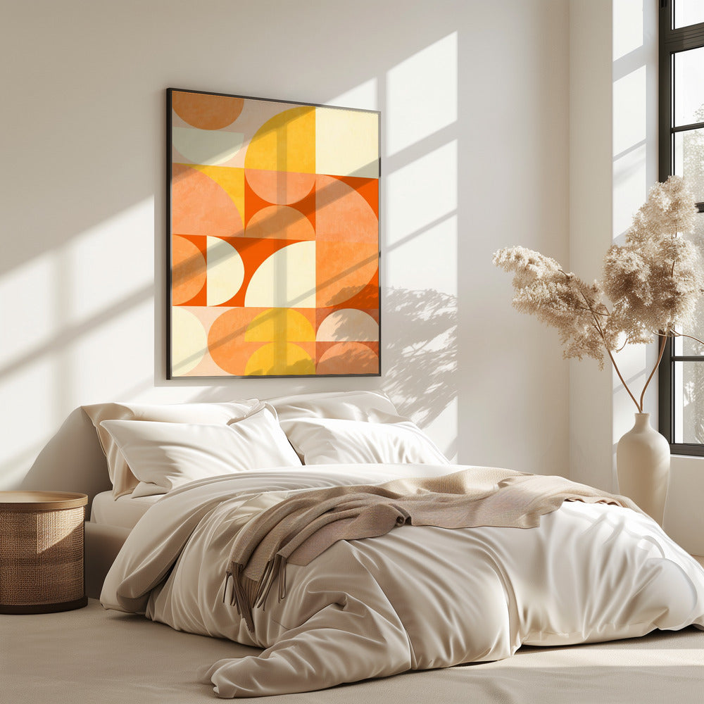 Lente Mid Rhapsody Oranje 3 | Poster