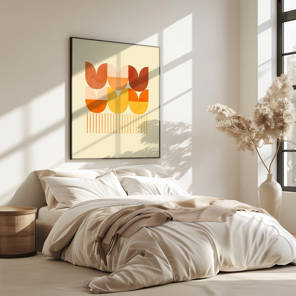 Lente Mid Rhapsody Oranje 1 | Poster