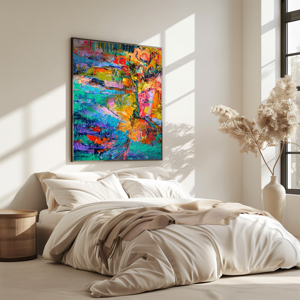 Abstract kleurenpalet | Poster