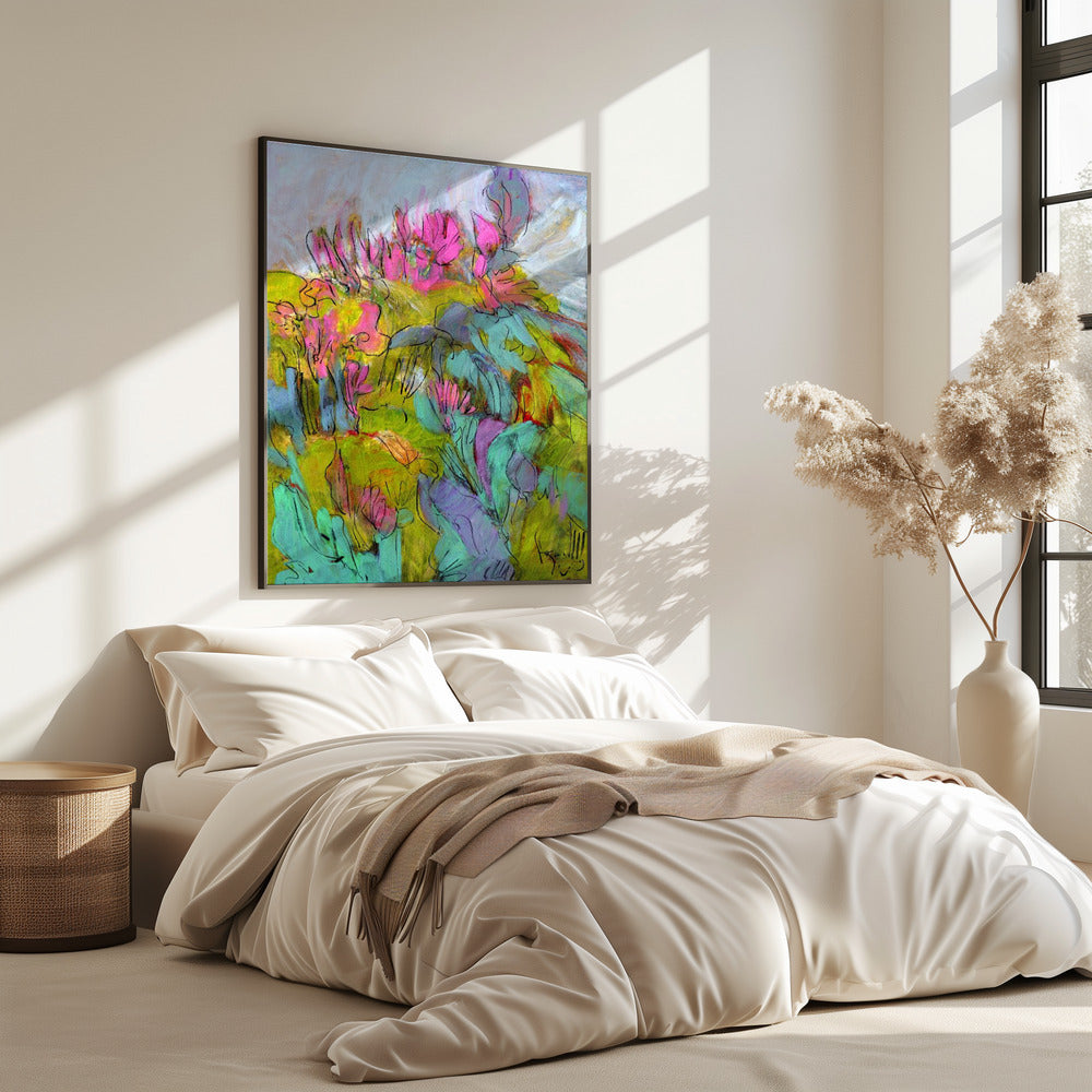 Grillige tuindromen | Poster