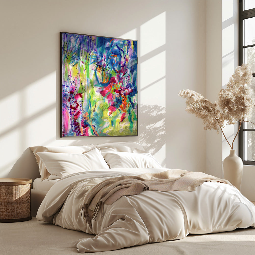 Levendige wervelwind | Poster