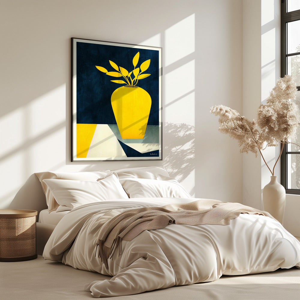 De Gele Bloemen | Poster