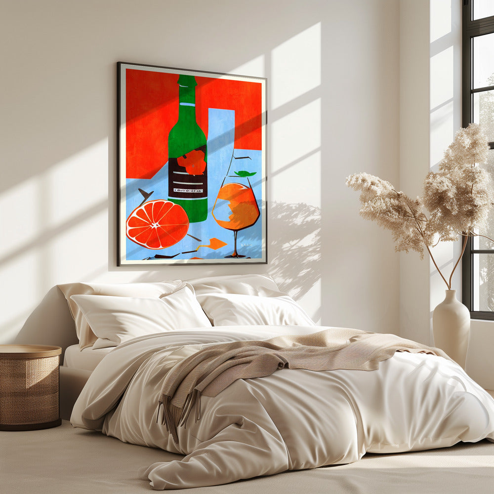 Zonnige picknick in het park | Poster