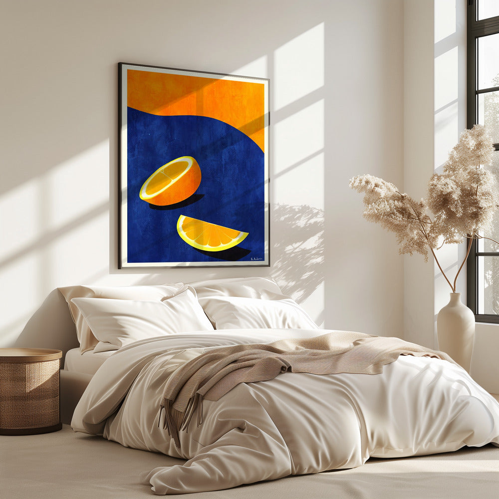 Petit Déjeuner, Deux Sinaasappelen | Poster