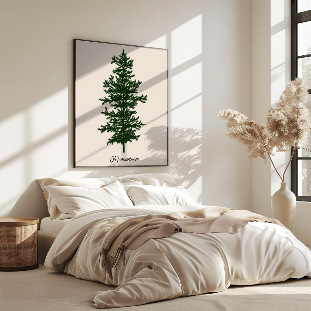 Oh Tannebaum (groen) | Poster