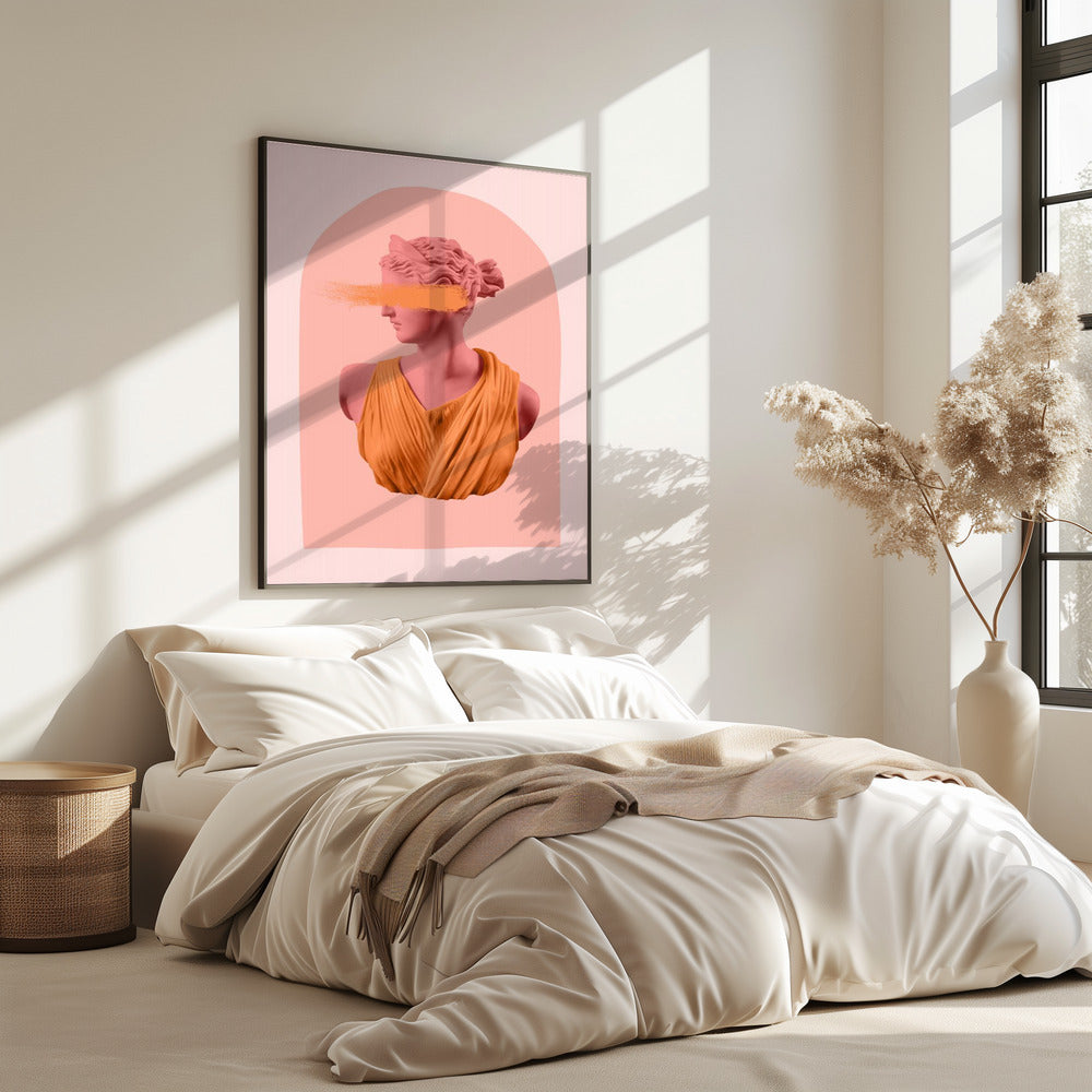 Artemisroze oranje2 verhouding | Poster