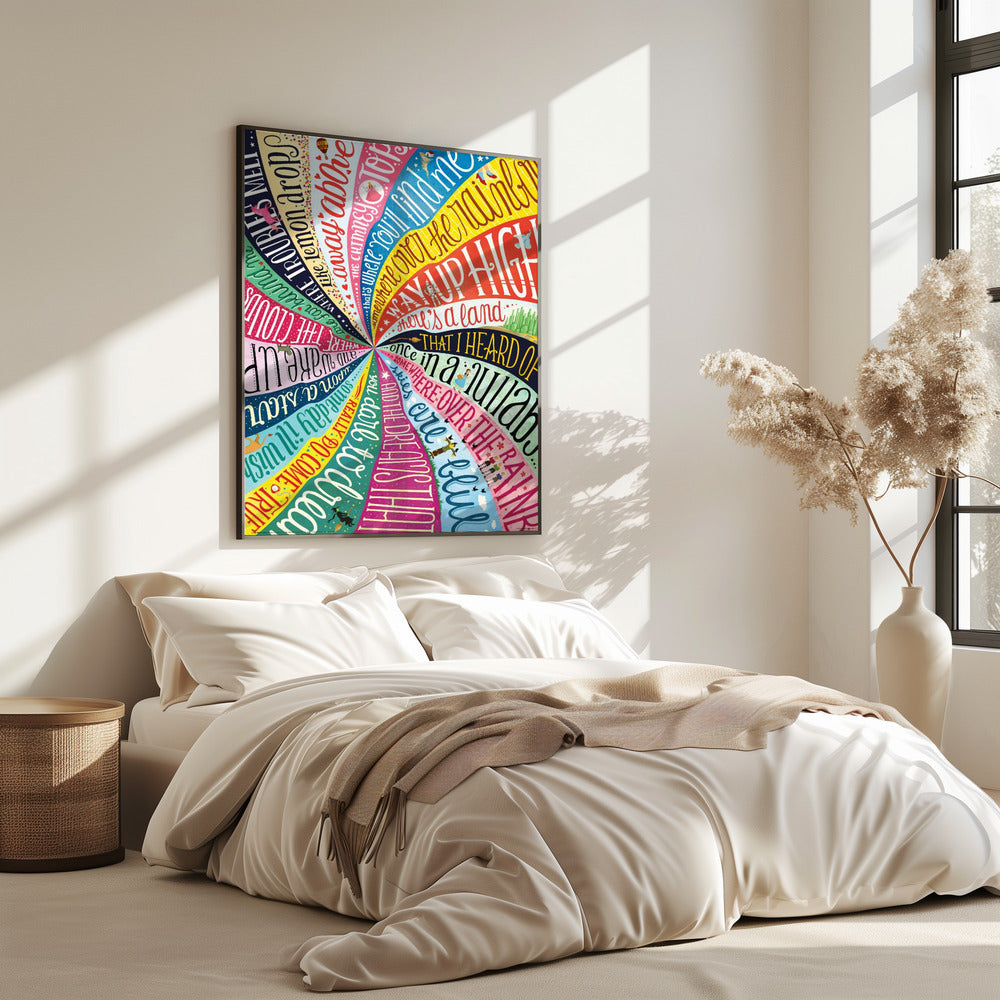 Over de regenboog | Poster