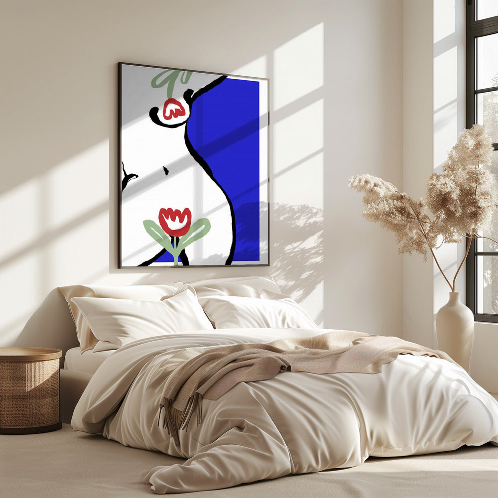 Bloeiend silhouet | Poster