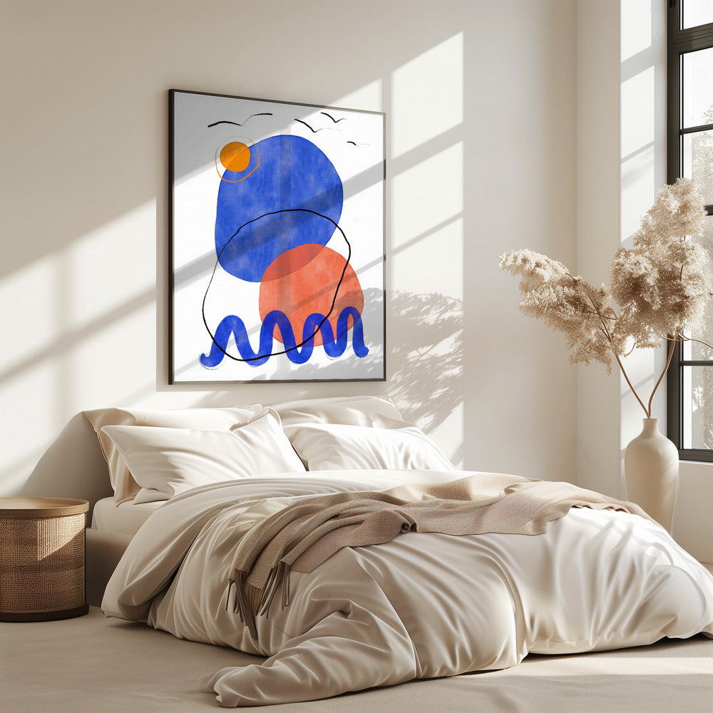 Abstracte Eenzaamheid | Poster