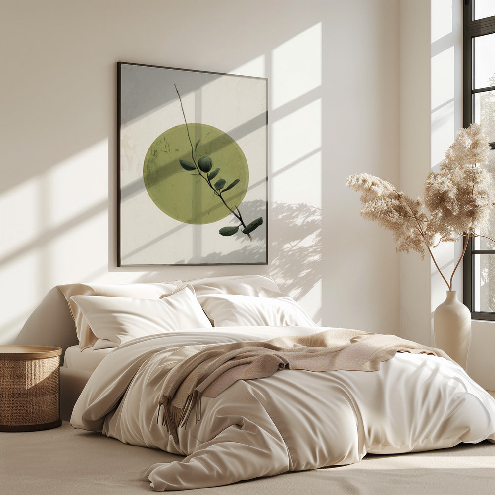 Groene Sereniteitscirkel | Poster