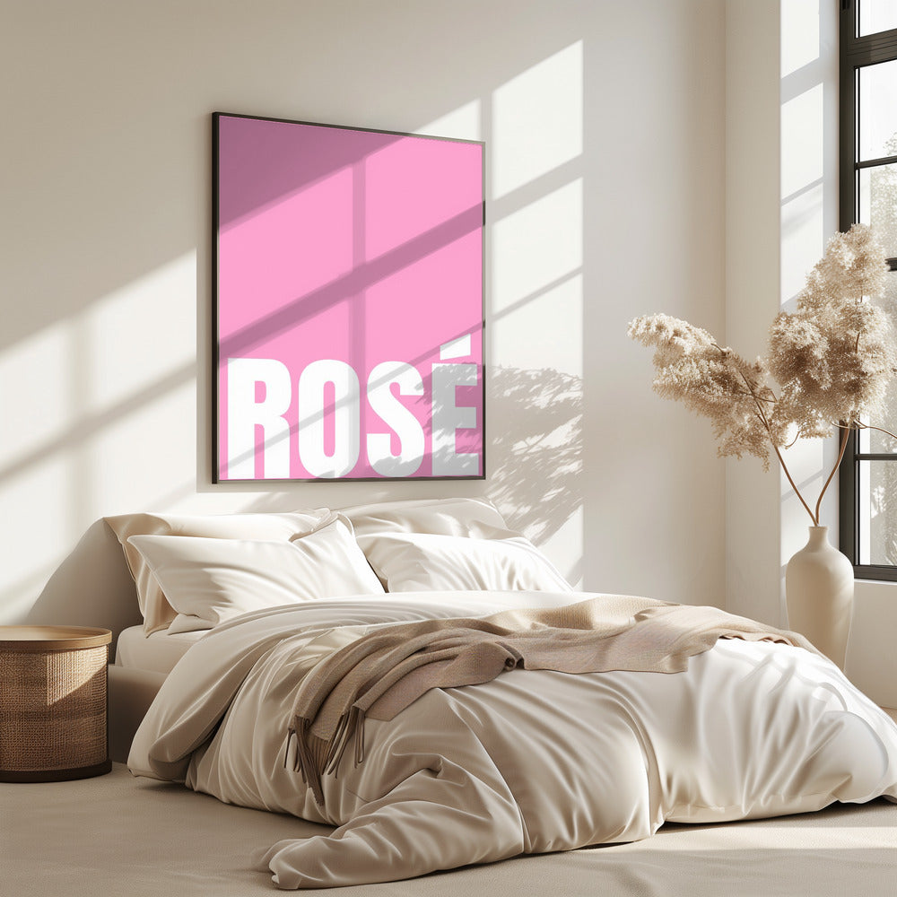 Roze Rosé Essence | Poster