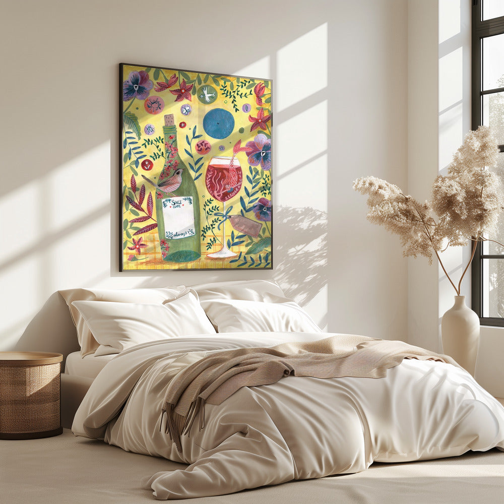 Mermaid Wine | Poster
