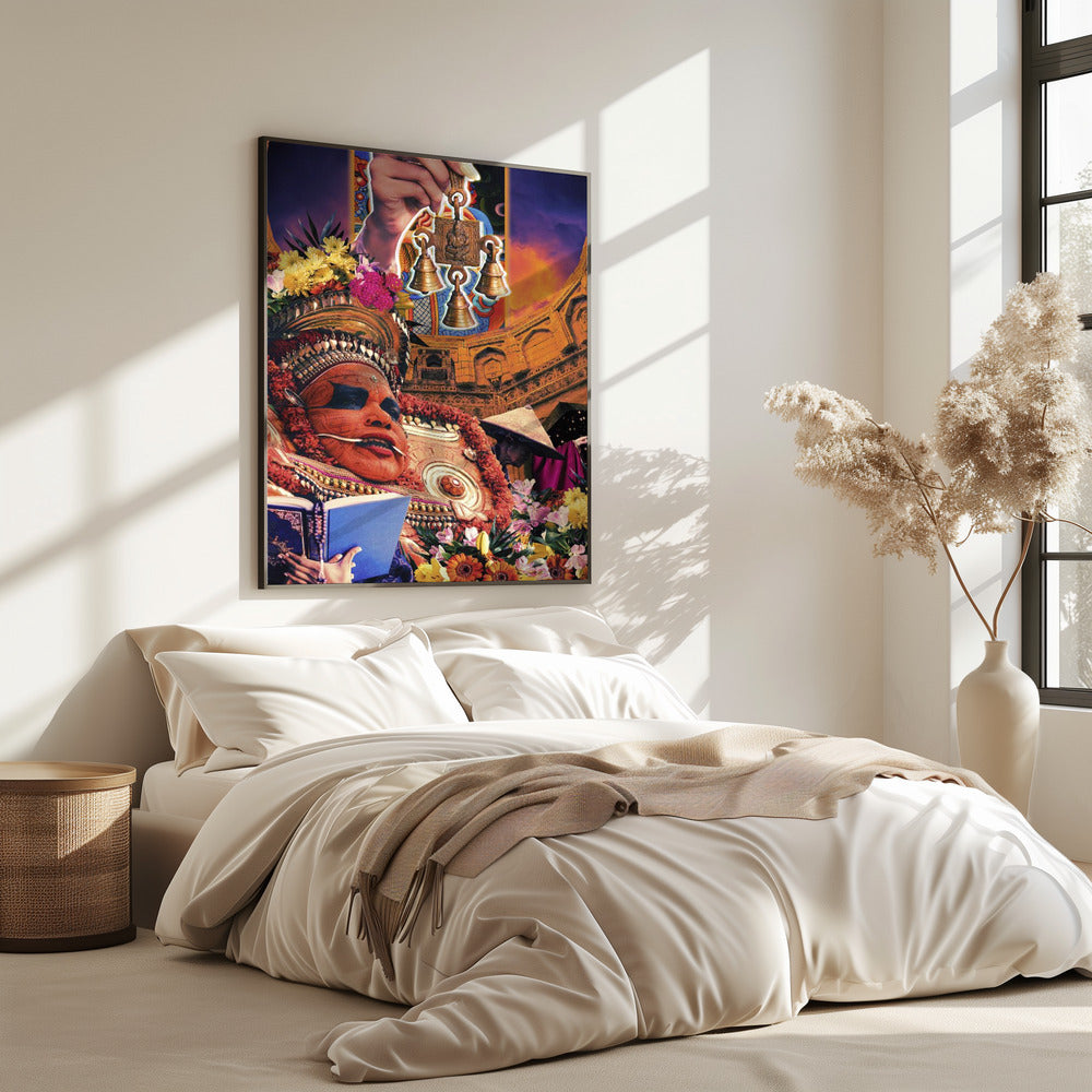 Retro Fantasy Culture Collage | Poster