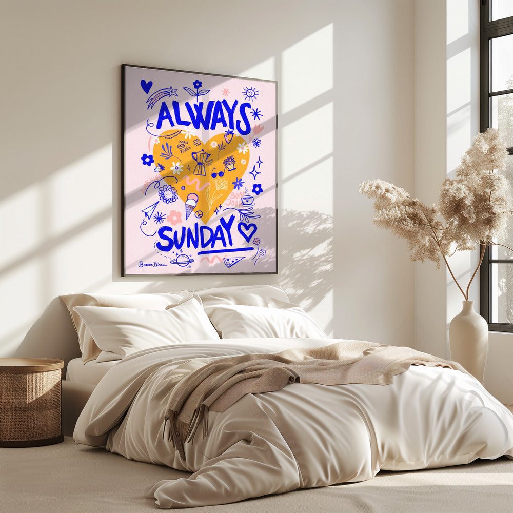 Altijd zondag | Poster