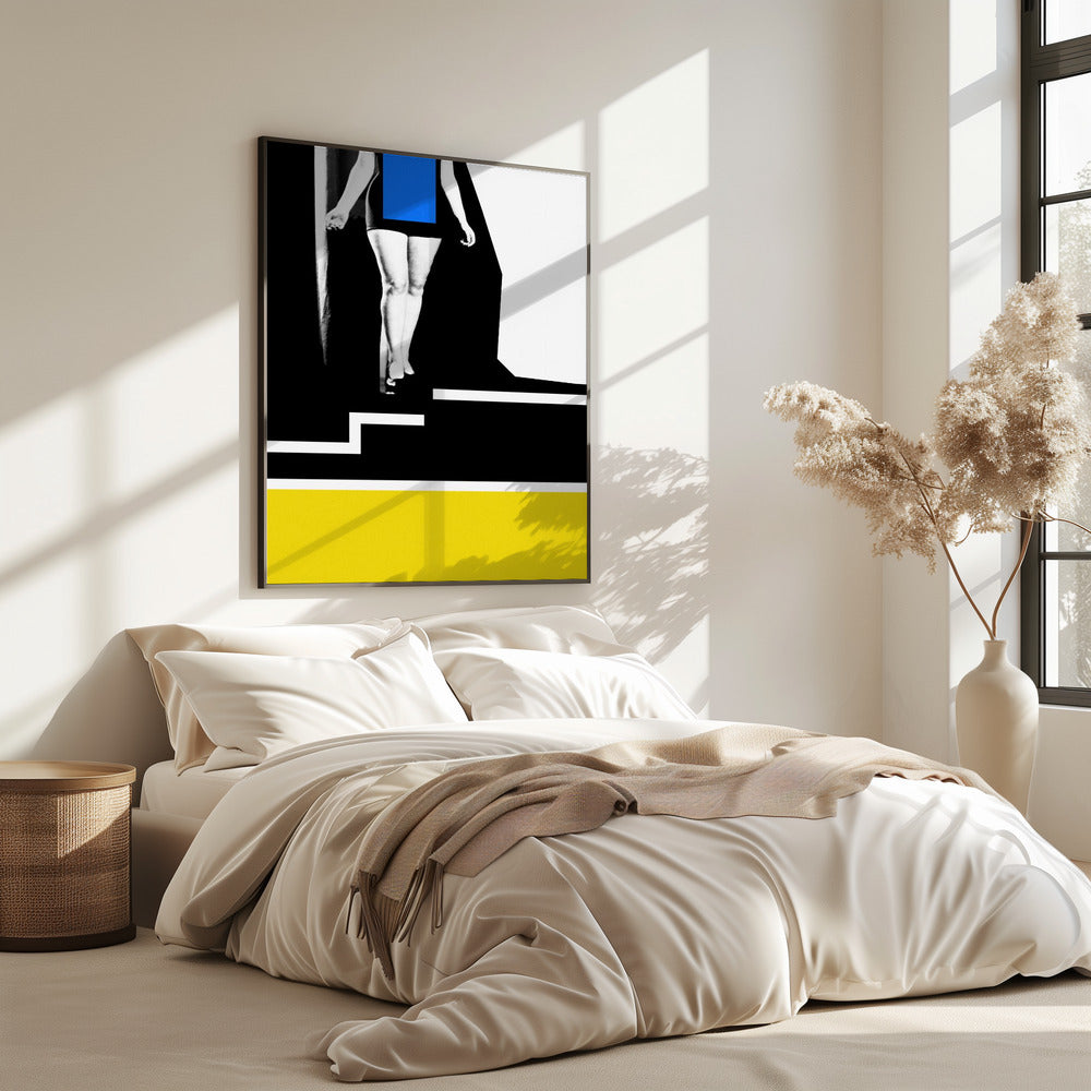 Fotocollage Dame nr. 1 | Poster
