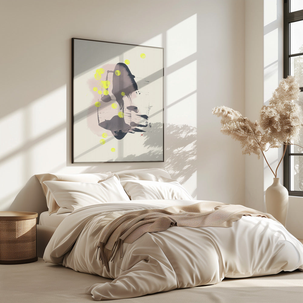 Studie op een vroege lentedag | Poster