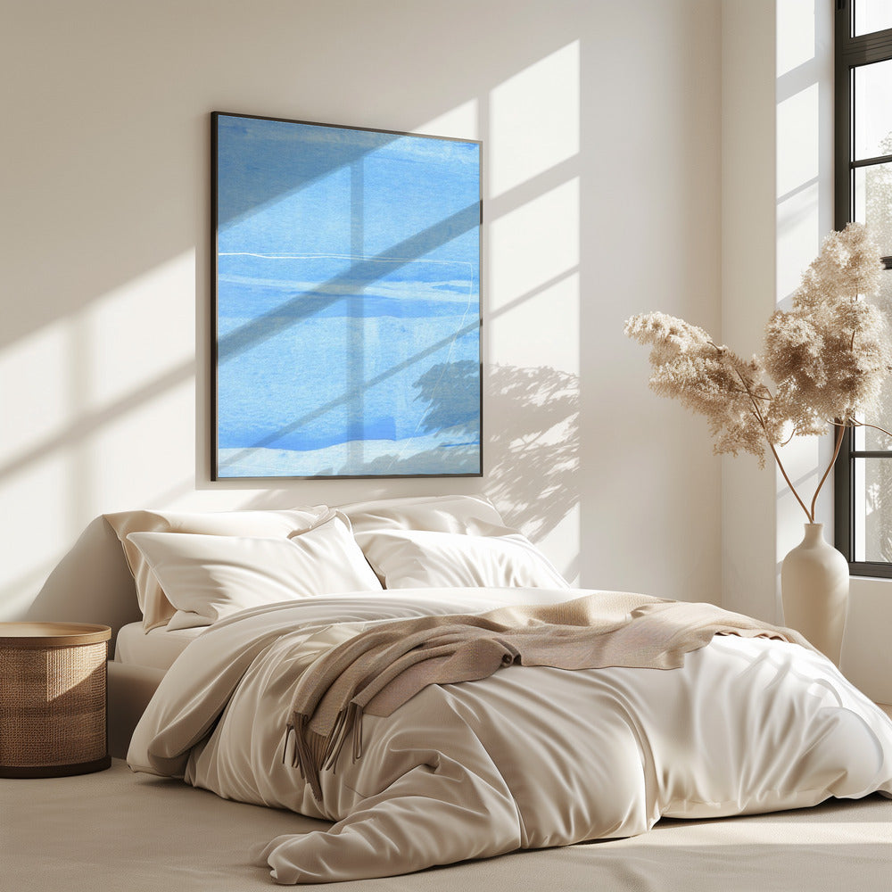 Cool Azure Horizons | Poster