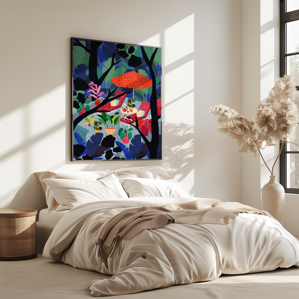 9933x14043 Din 133 Zwembad Midden in de Natuur | Poster