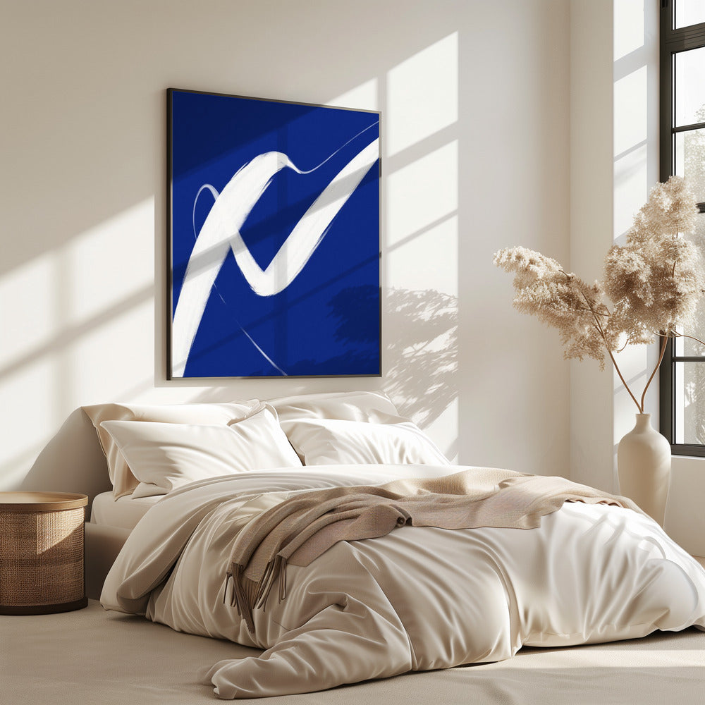 Blauwe Werveldans | Poster