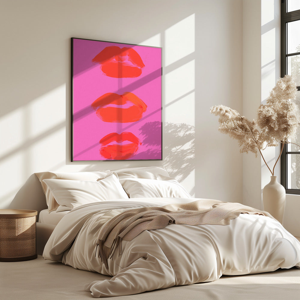 Neon Pout-serie | Poster
