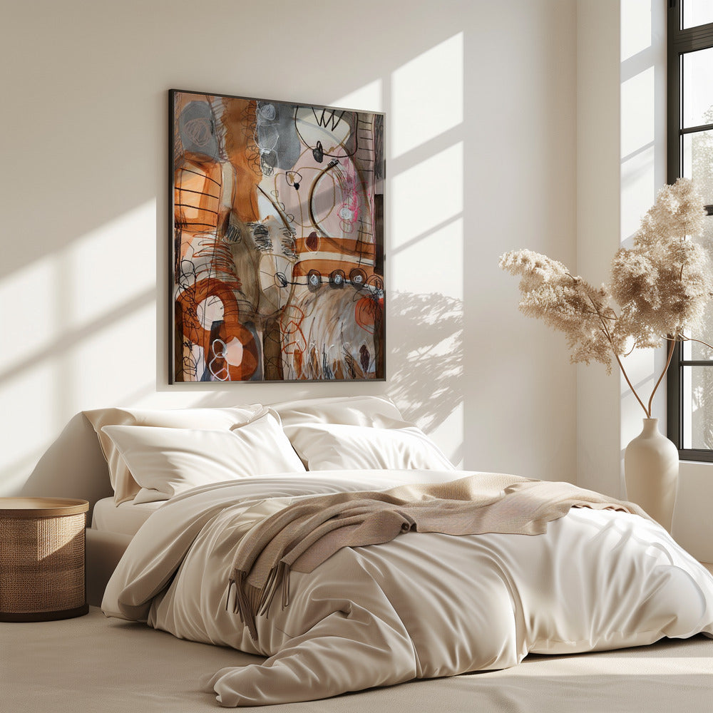 Herfstbloemen | Poster