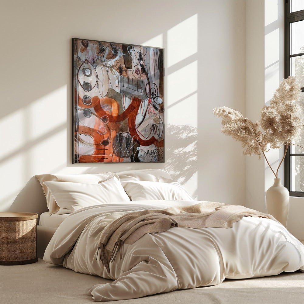 Herfstbloemen | Poster