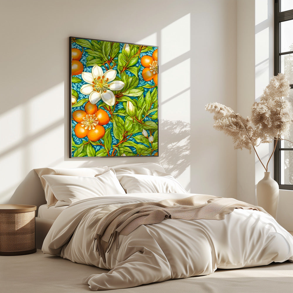 Oranjebloesem Natuurplant | Poster