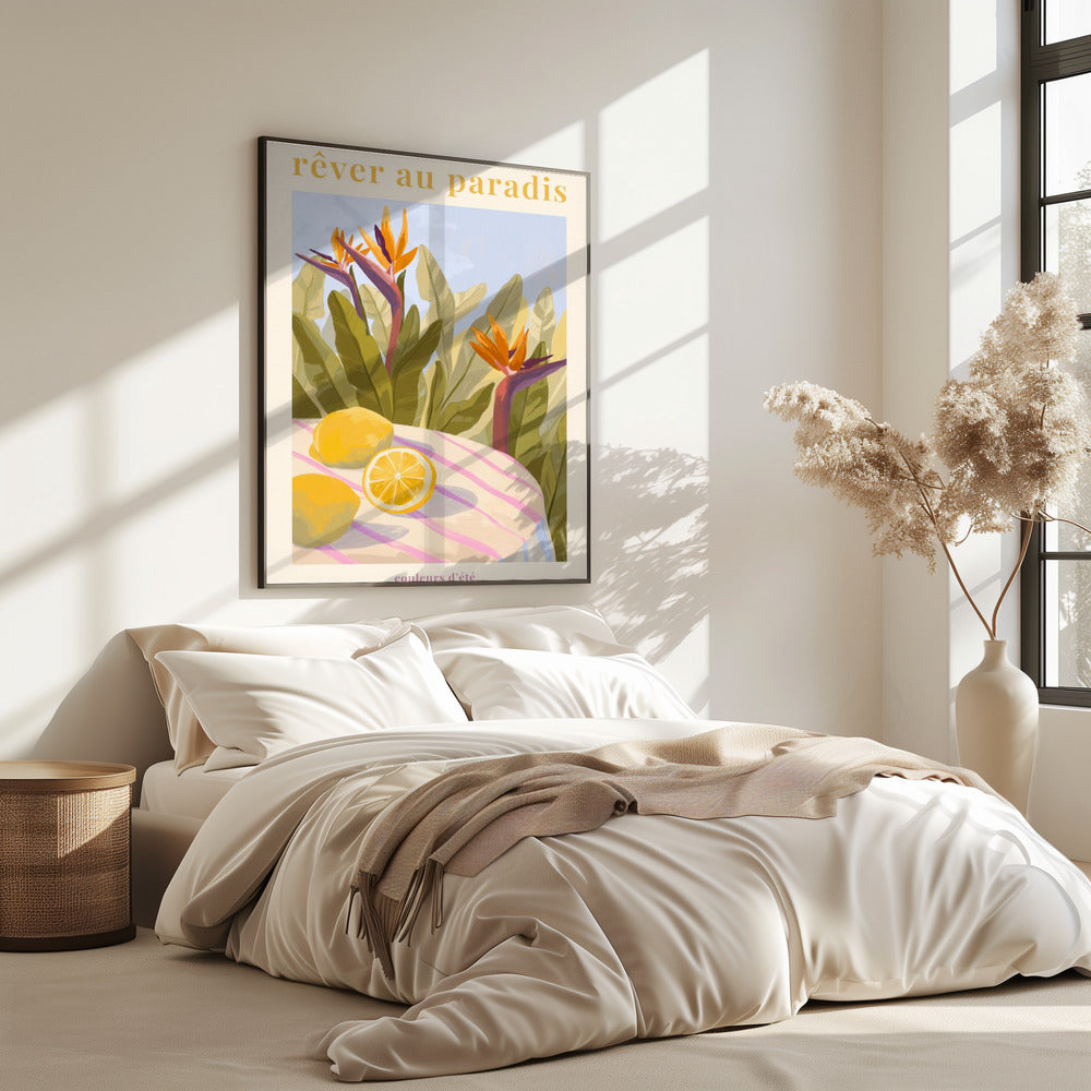 Rêver Au Paradis - Citroen | Poster