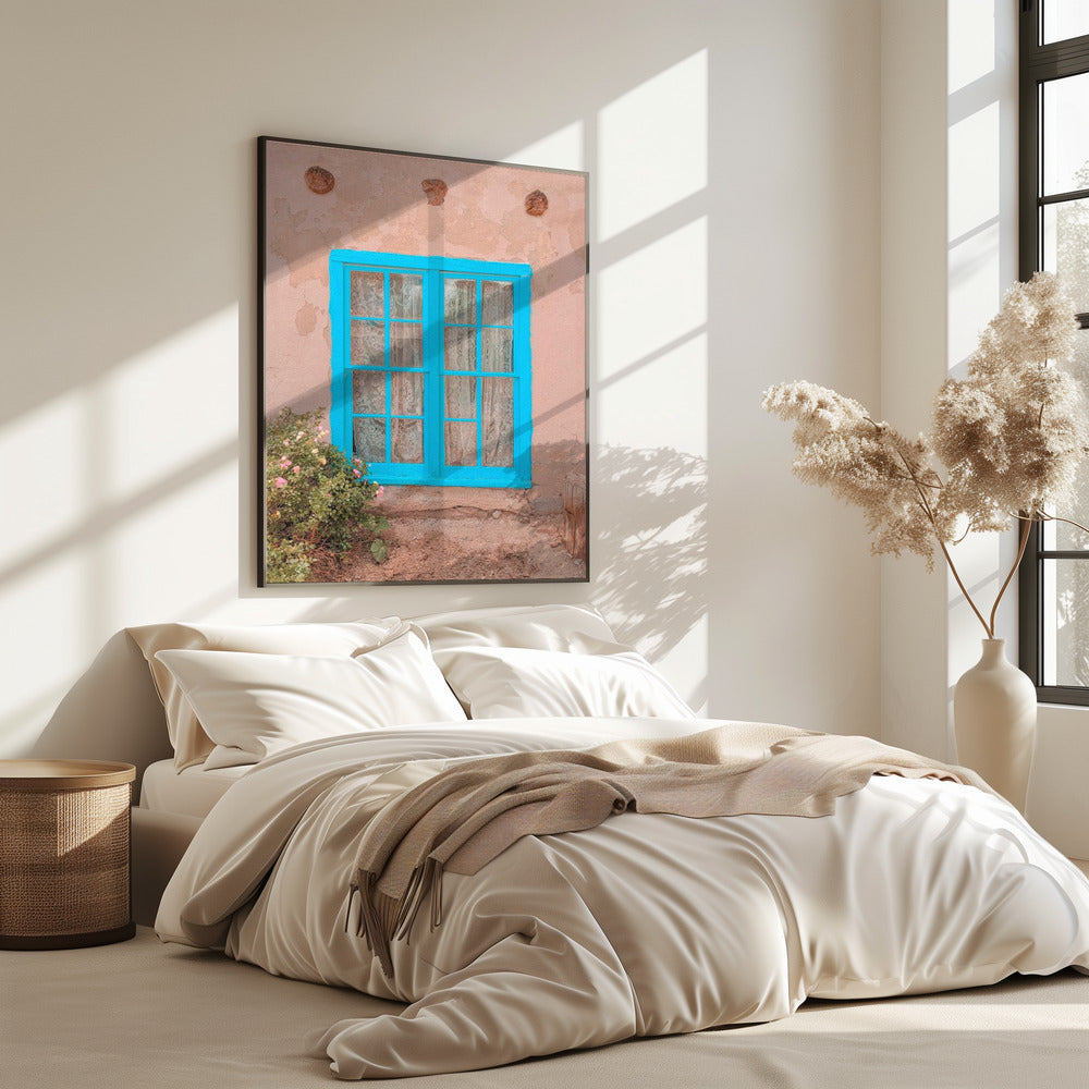Turquoise raam - Taos, New Mexico | Poster