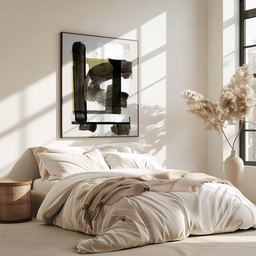Zen Penseelwerk 1 | Poster