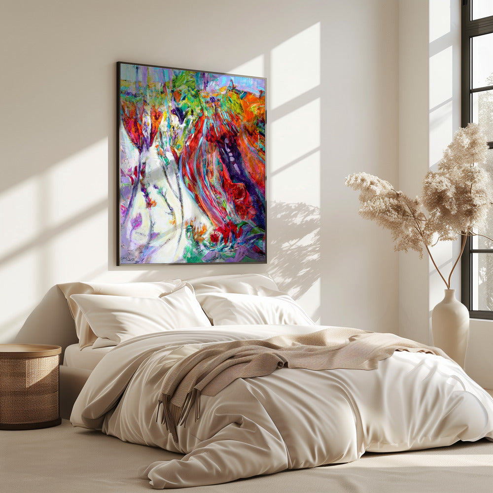 Levendig wandtapijt | Poster