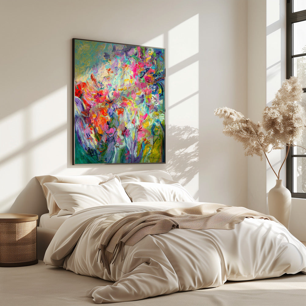 Vivid Floral Symphony | Poster