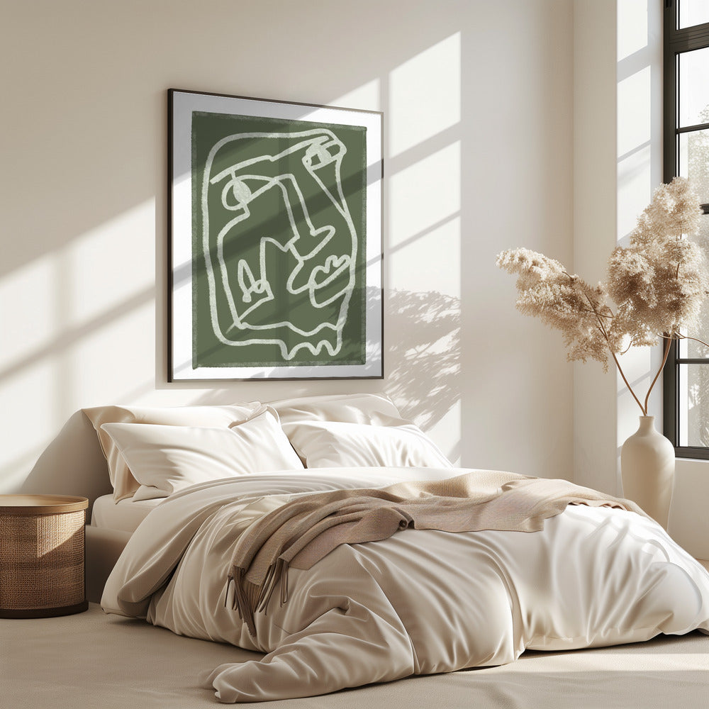 Green abstract | Poster
