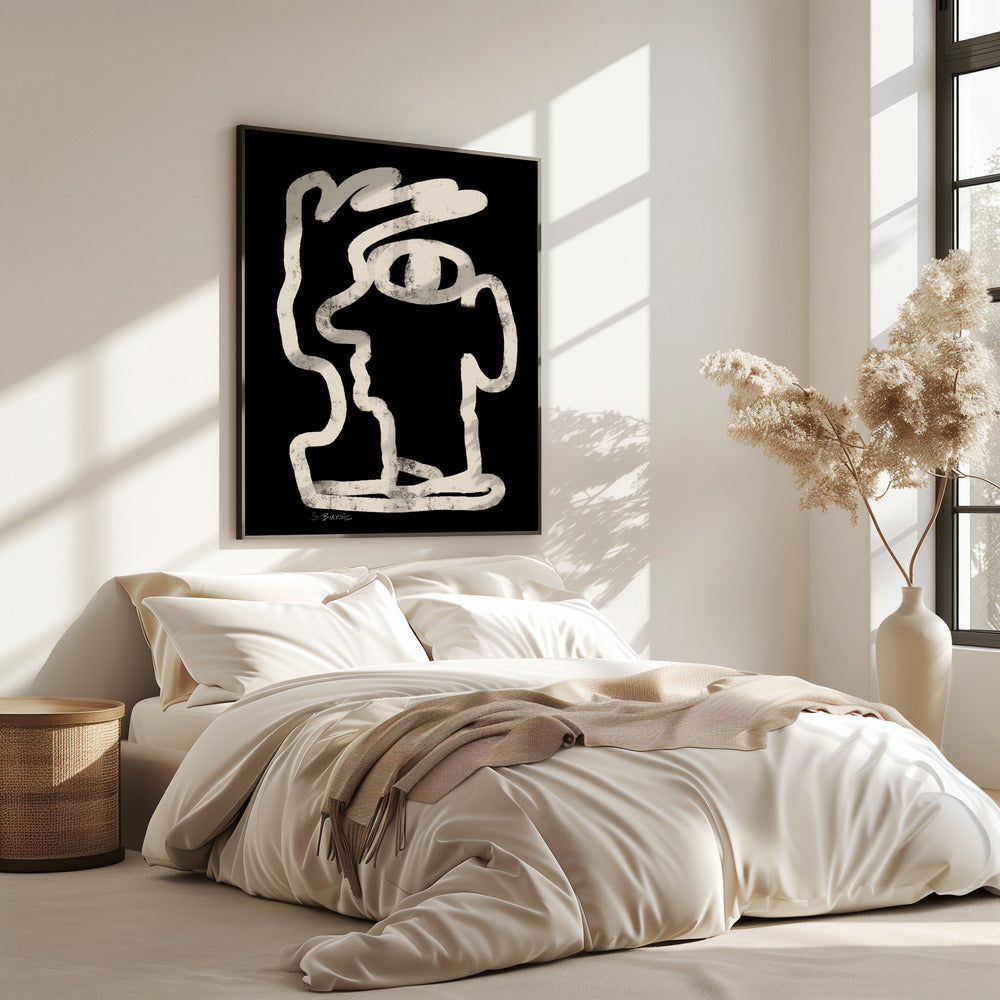 Face line art | Poster