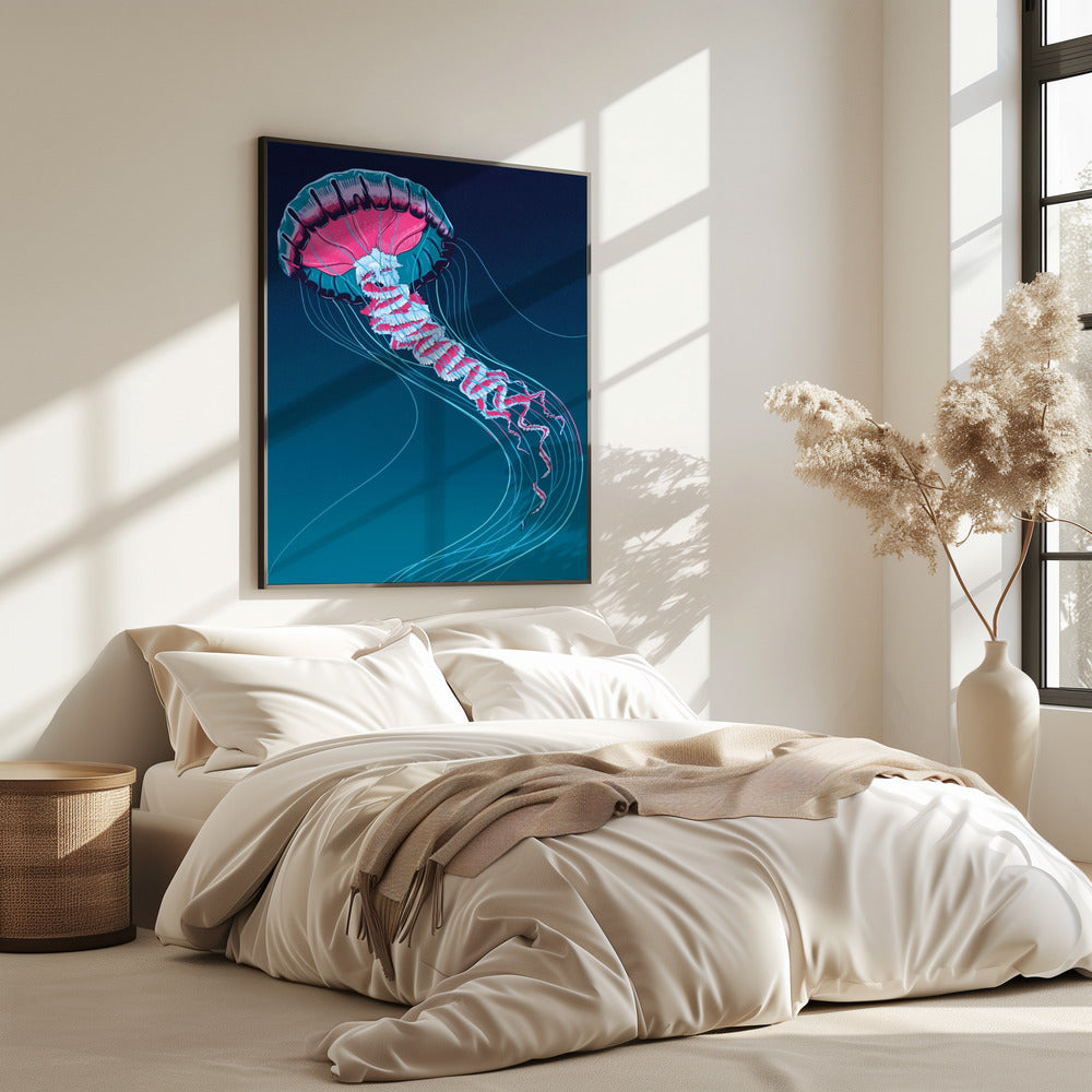 Lions Mane Jellyfish | Poster