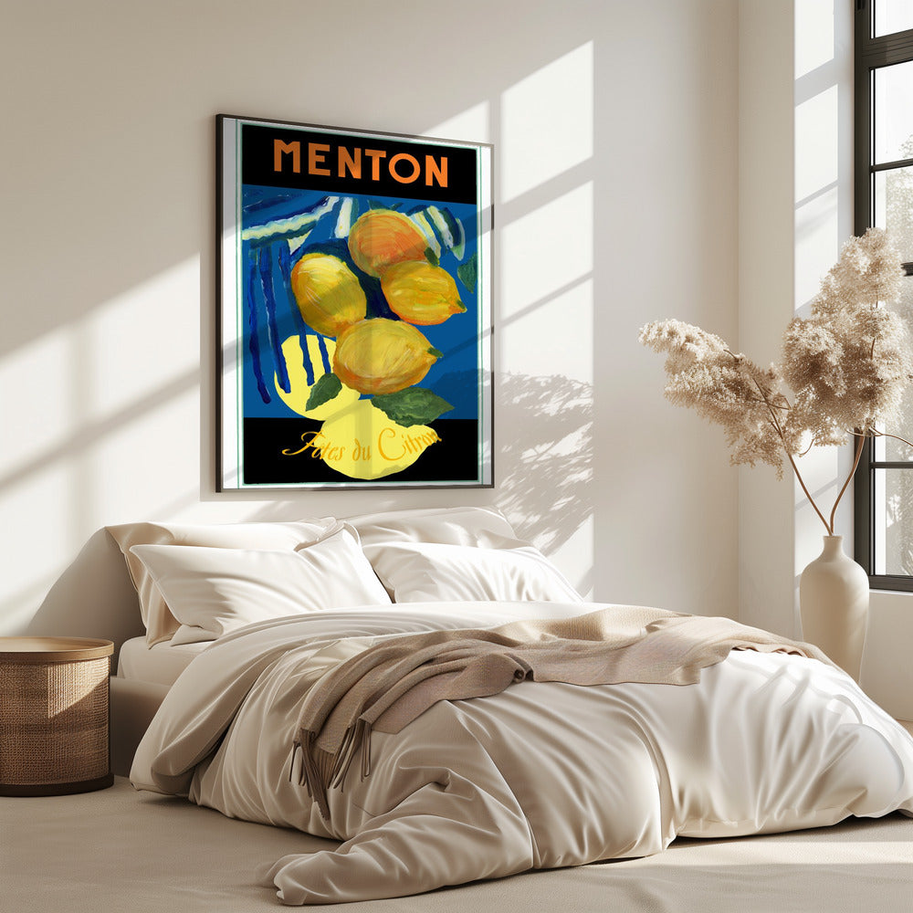 Citroenen Menton Citrusvruchten Poster | Poster
