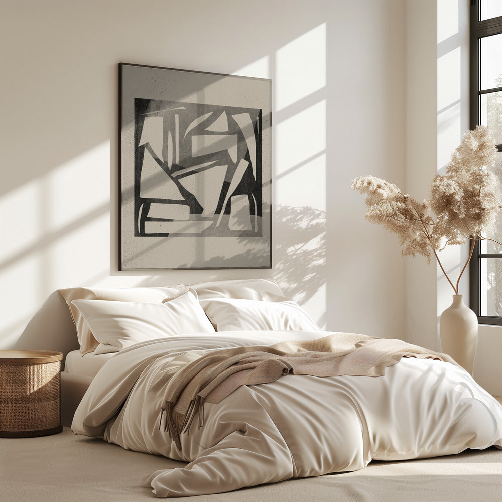 Geometrische schaduwen | Poster