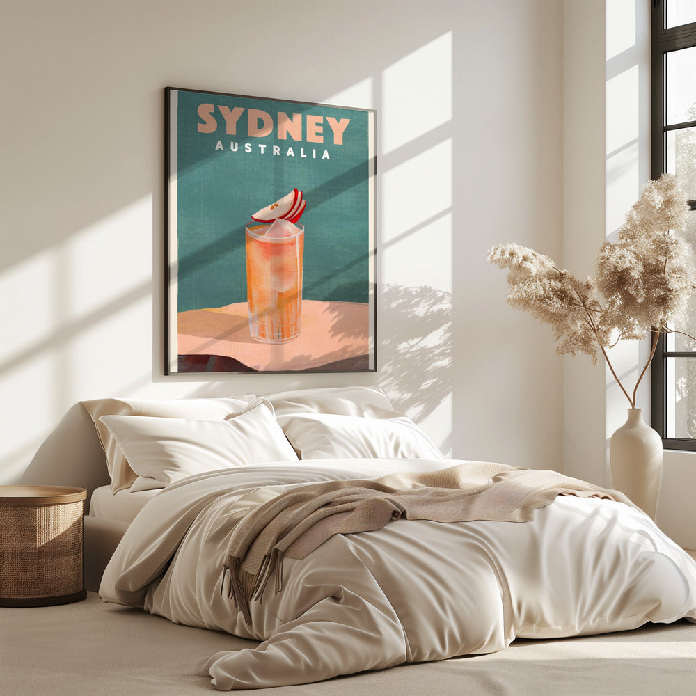Sydney, Australië Cocktailbar Decor | Poster