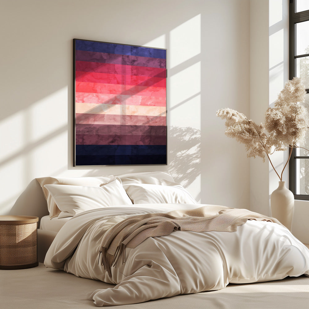 Expressionistisch landschap 4 | Poster