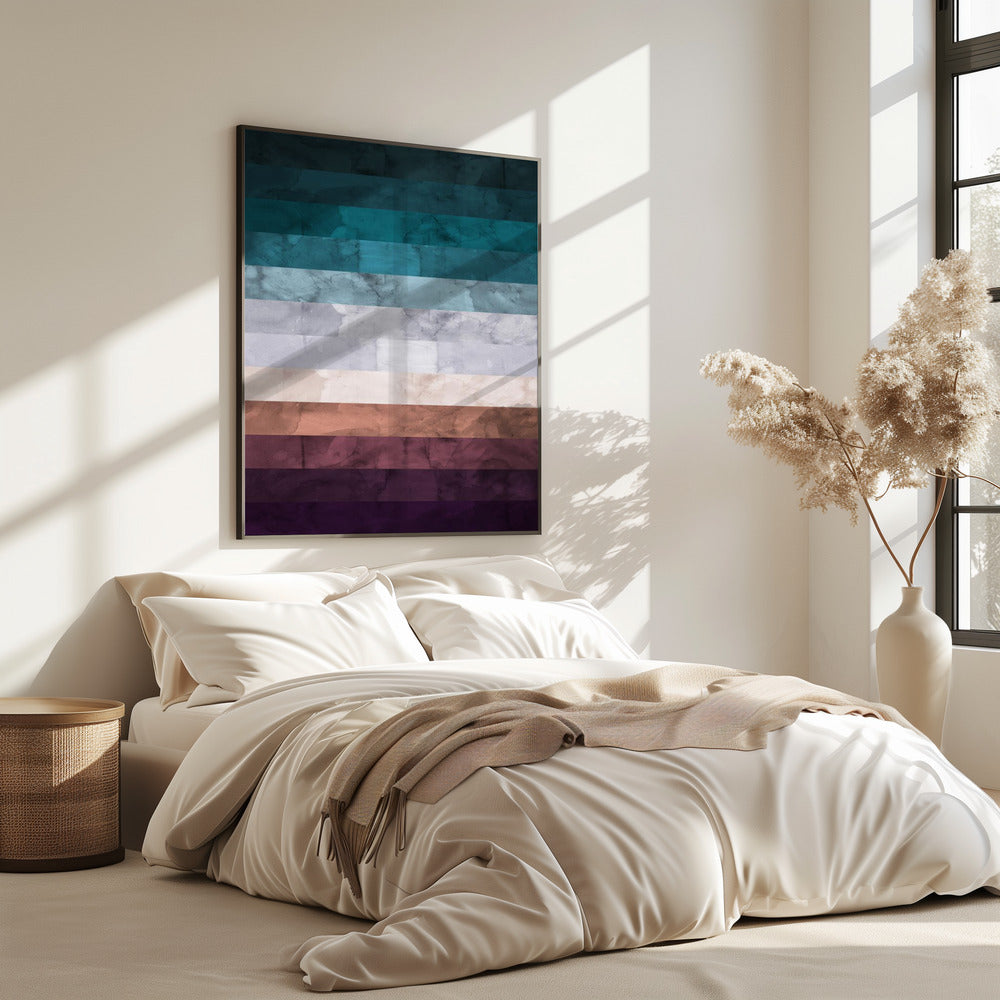 Expressionistisch landschap 1 | Poster