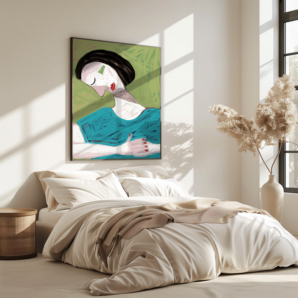 De slapende vrouw | Poster