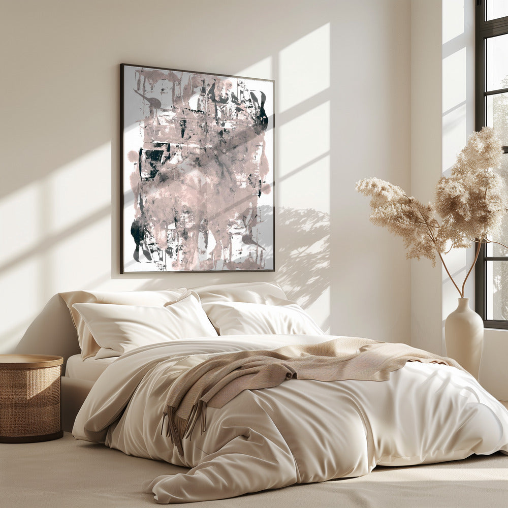 Abstract Neutral Scrapes 2 | Poster