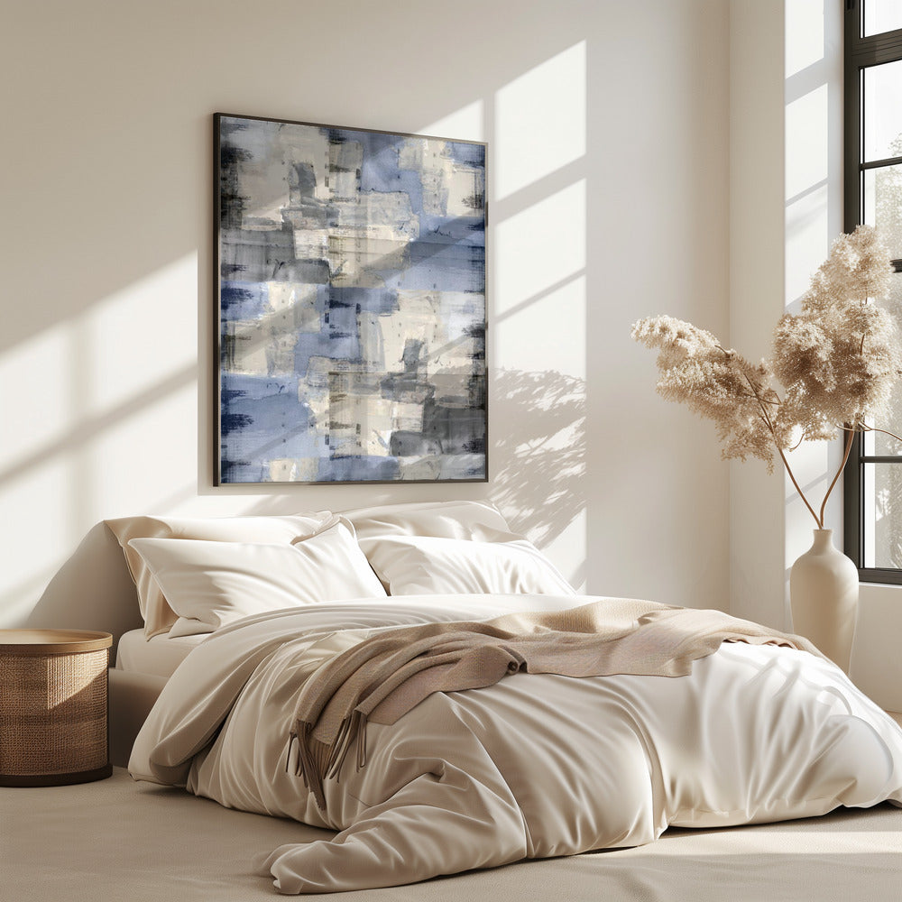 Abstracte neutrale oppervlaktetextuur 1 | Poster