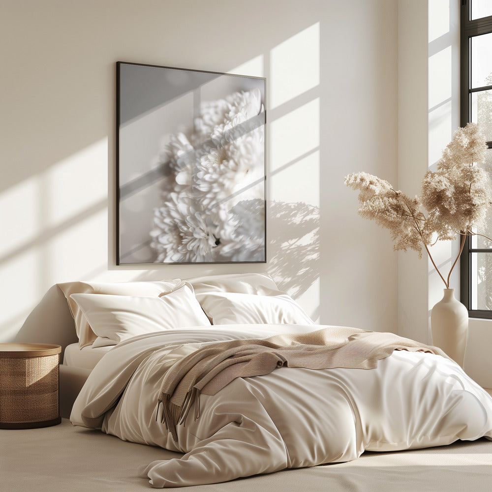 White Flowers | Poster